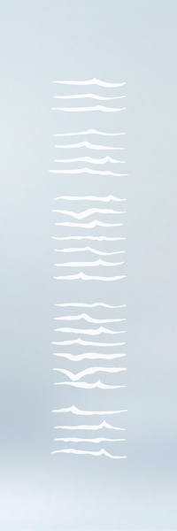 Porte coulissante en verre Ecru