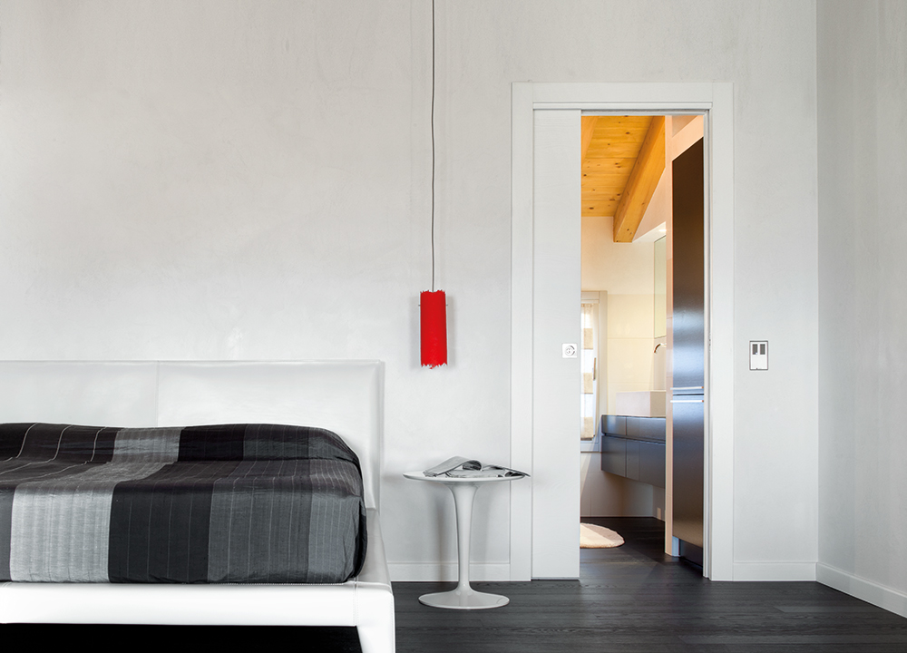 Porte coulissante avec habillage Luce