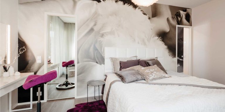 Des portes coulissantes Unique dans une villa scandinave sublime