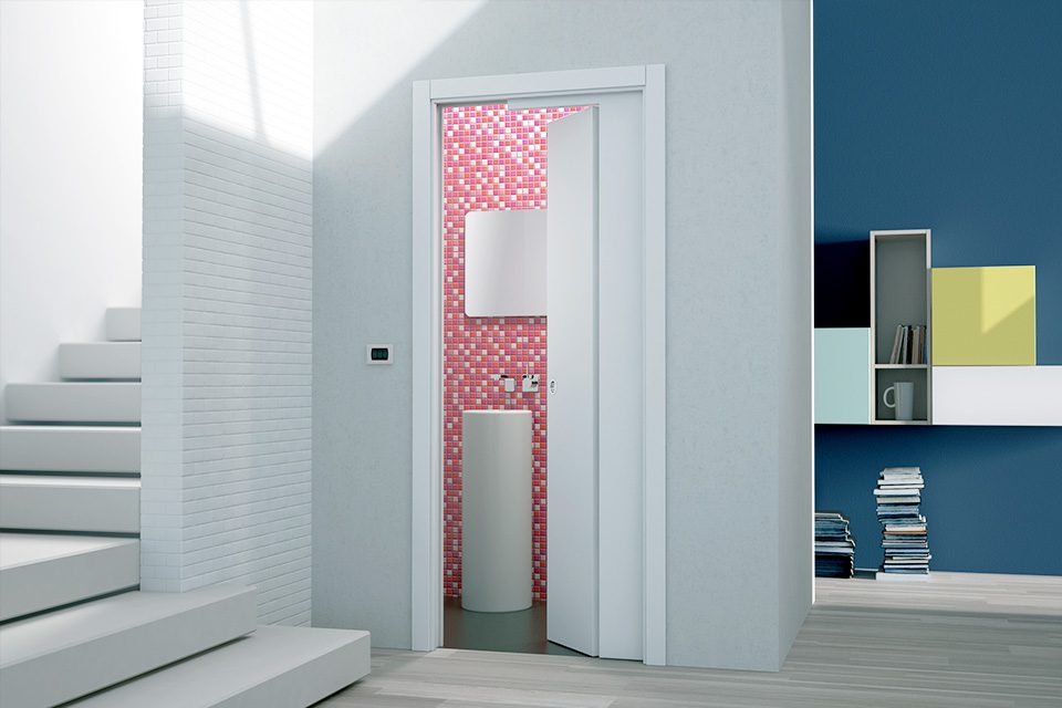 Porte coulissante et battante Novanta