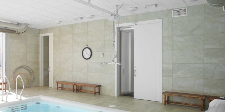 porte coulissante Hoist châssis compatible avec les systèmes de relevage