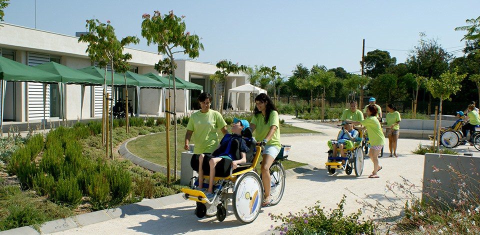 Un jardin sensoriel pour les résidents du centre Lukas Koch