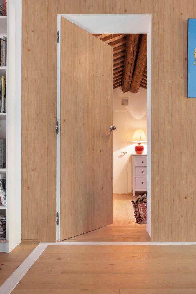 Du bois pour porte d'intérieur Syntesis Battant