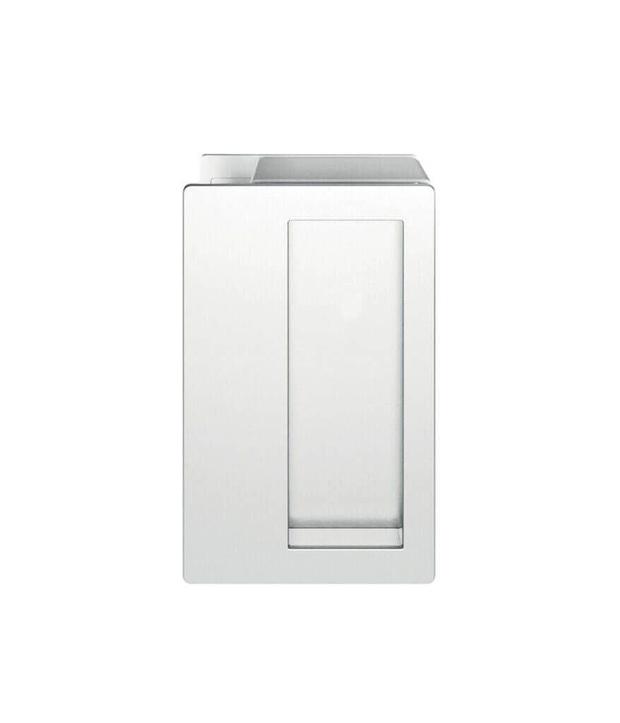 Poignée de porte coulissante tout verre ECLISSE sans serrure