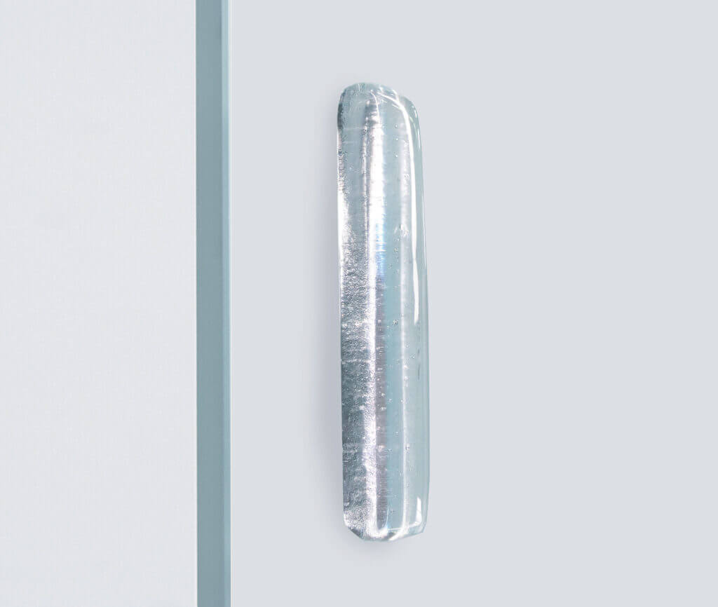Poignée fusion verre ECLISSE pour portes tout verre