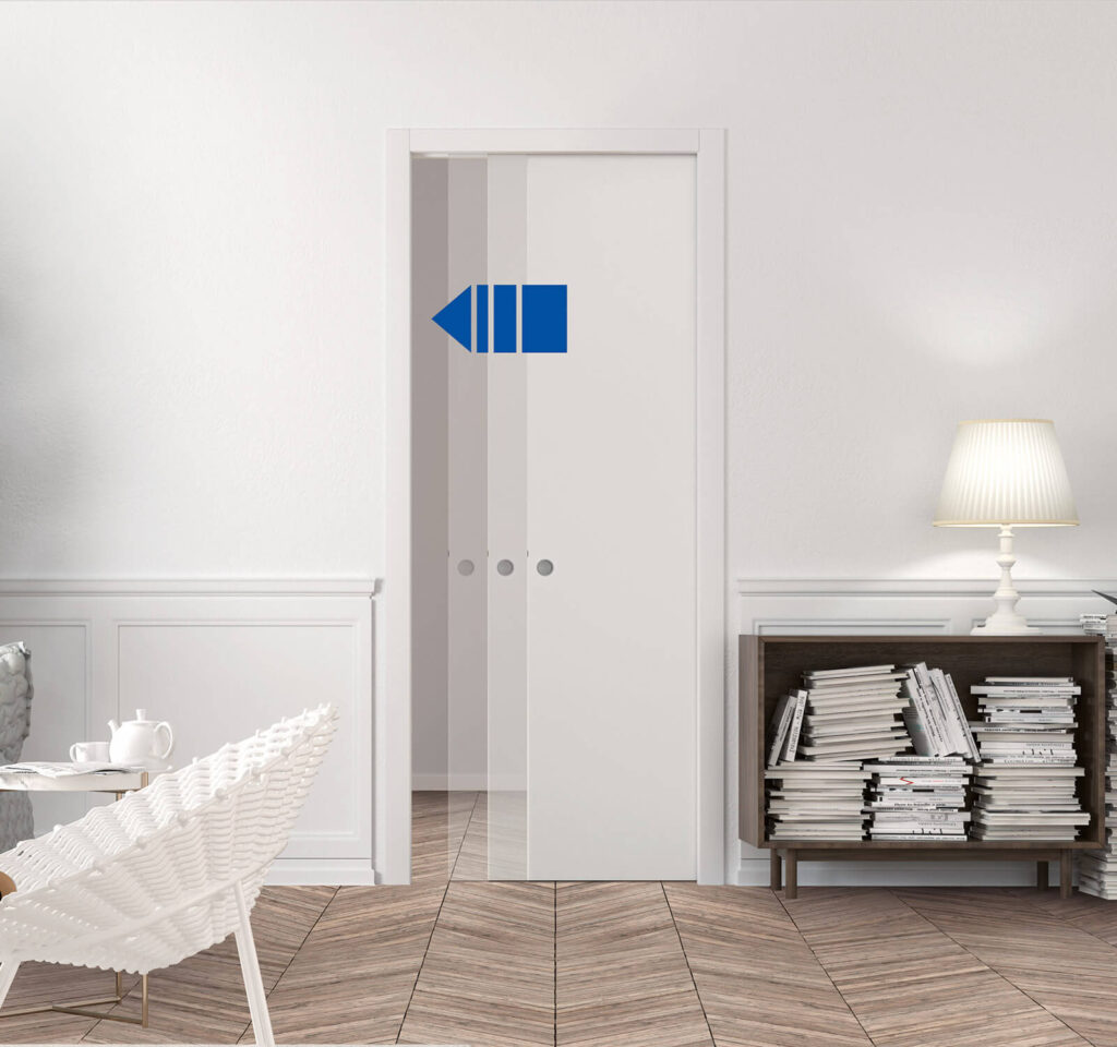 Accessoire amortisseur porte coulissante BIAS par ECLISSE pour fermeture en douceur des portes coulissantes escamotables