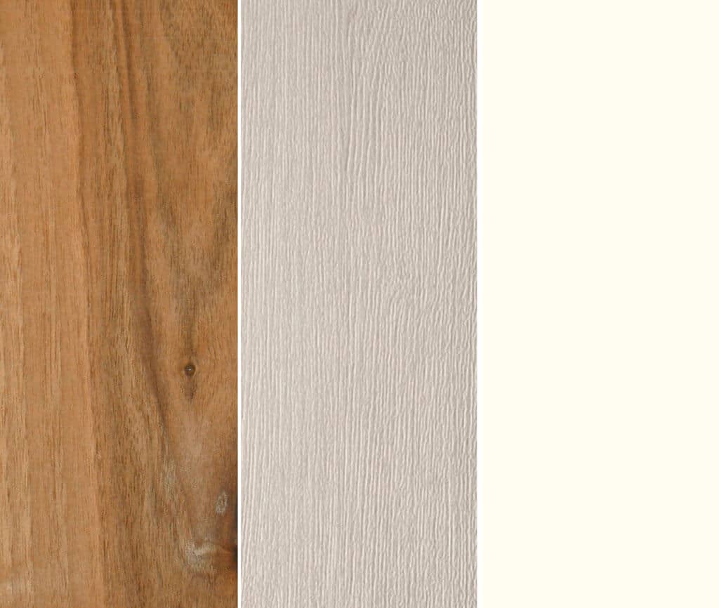 stratifié bois porte coulissante et battante