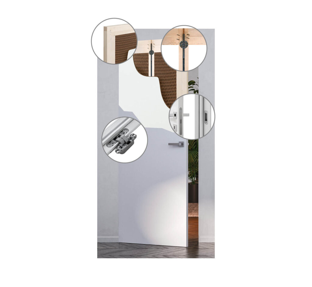 Panneau de porte Syntesis Battant