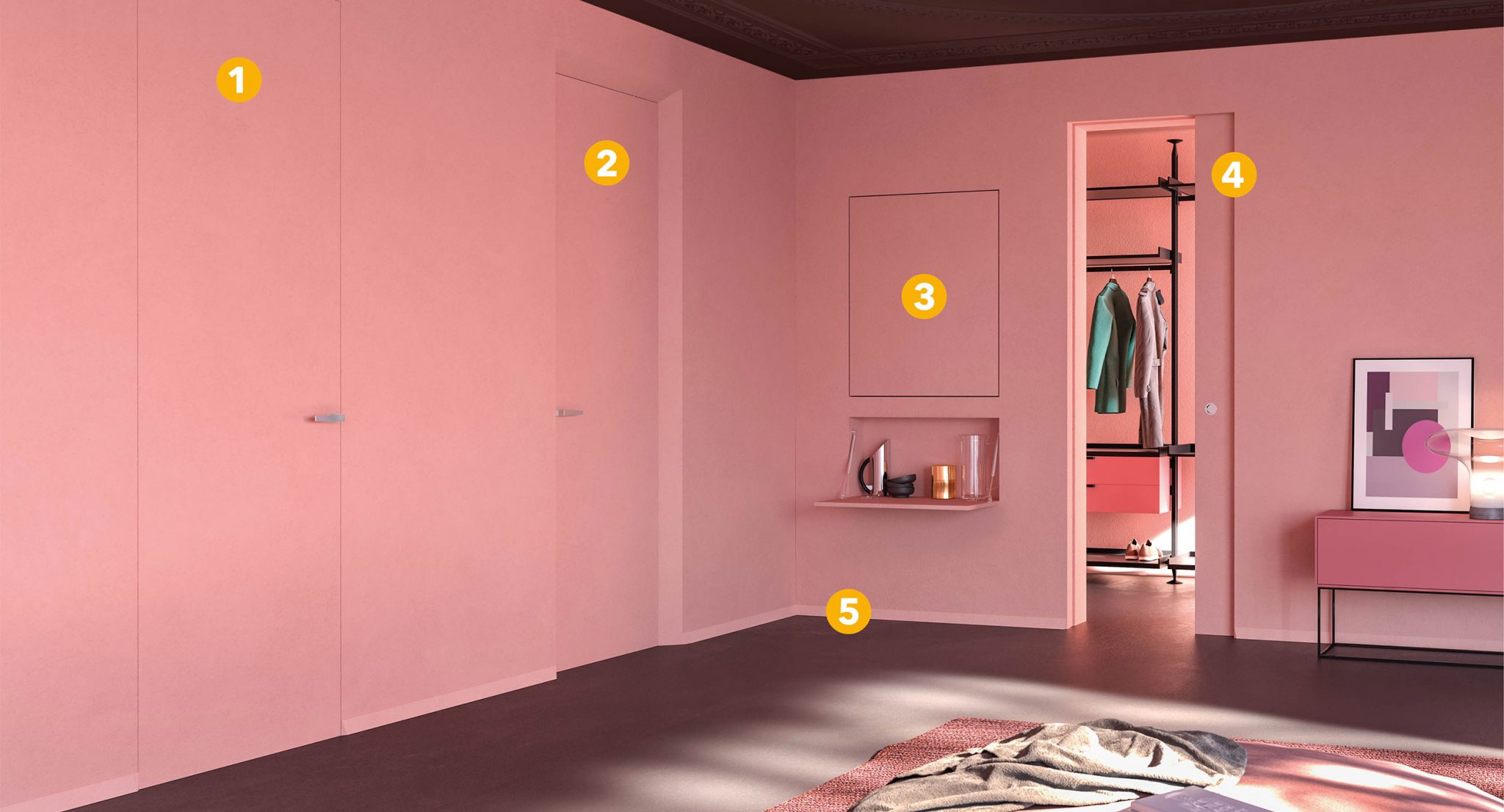 Composition de produits de la Syntesis Collection ECLISSE