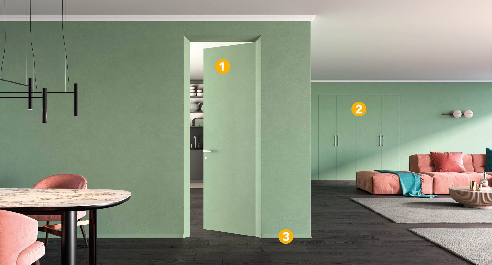 Composition de produits de la Syntesis Collection ECLISSE