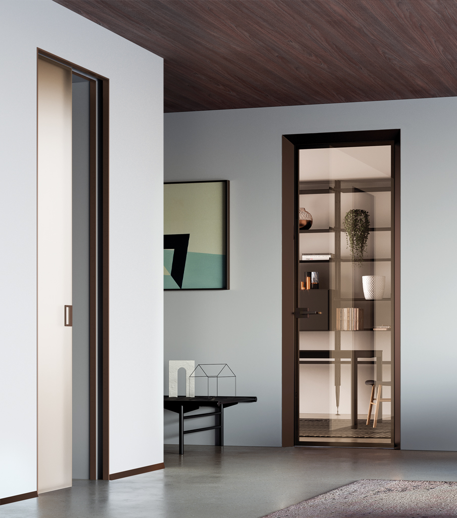 Solutions coordonnées ECLISSE à fleur de mur