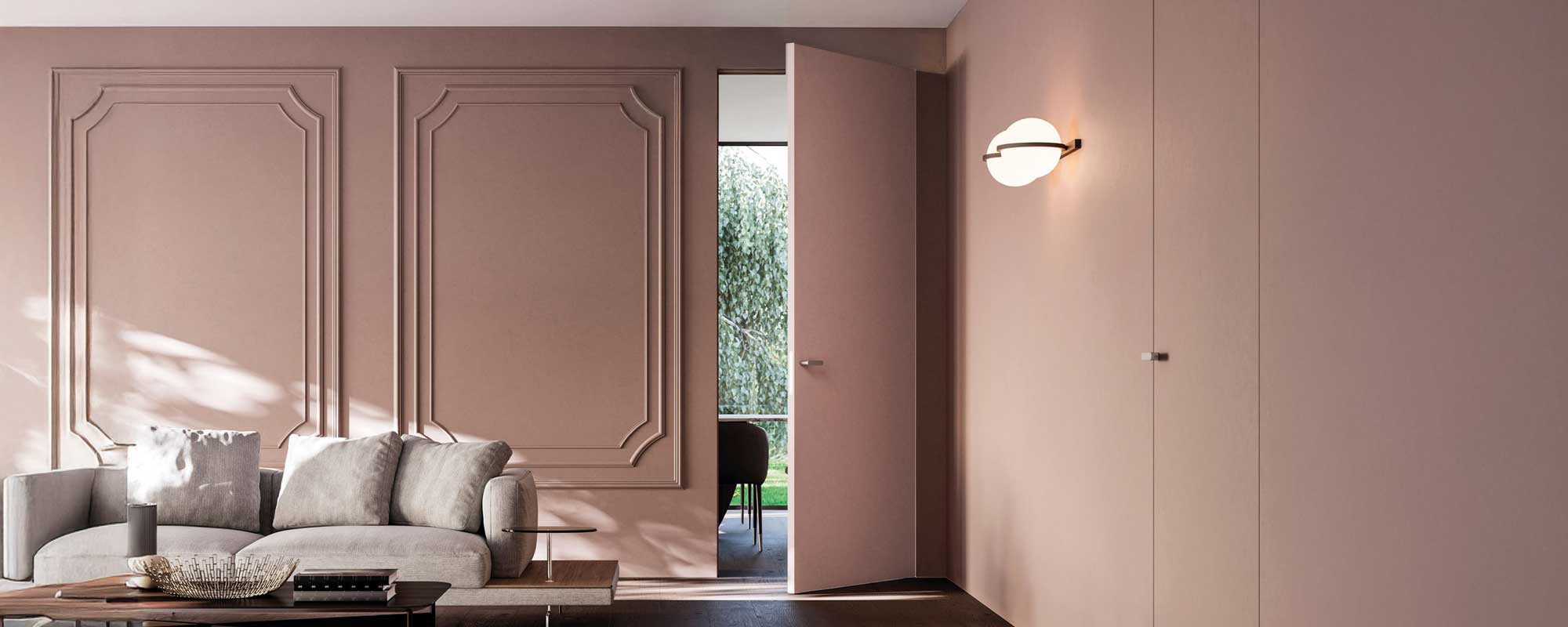 porte battante affleurante Syntesis Battant ECLISSE