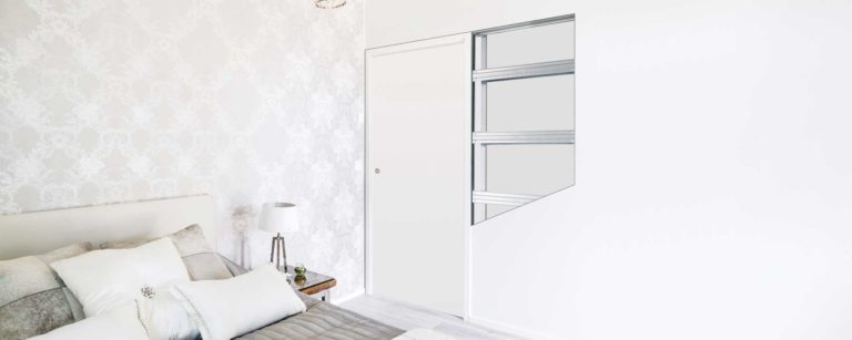 Porte coulissante avec habillage modèle Unique ECLISSE