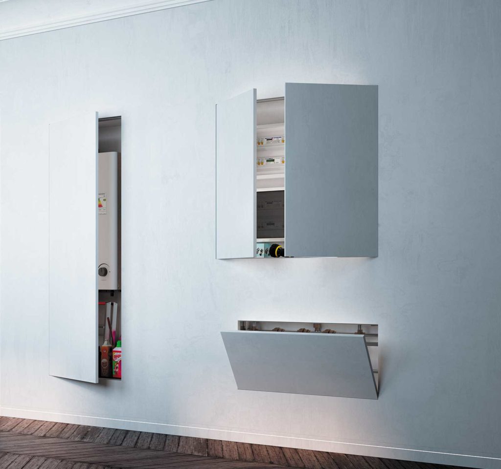 Syntesis Tech, trappe invisible pour une finition affleurante
