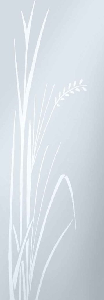Décoration de porte tout verre Canne al vento