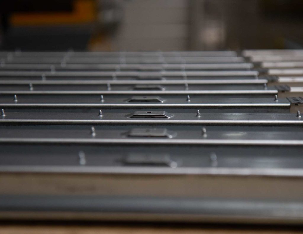 Détail châssis pour porte à galandage ECLISSE France