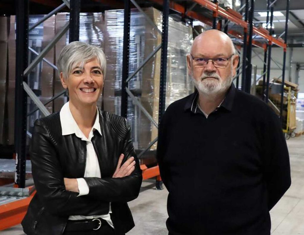 Laurence Renévot Présidente et Christian Renévit Directeur Général