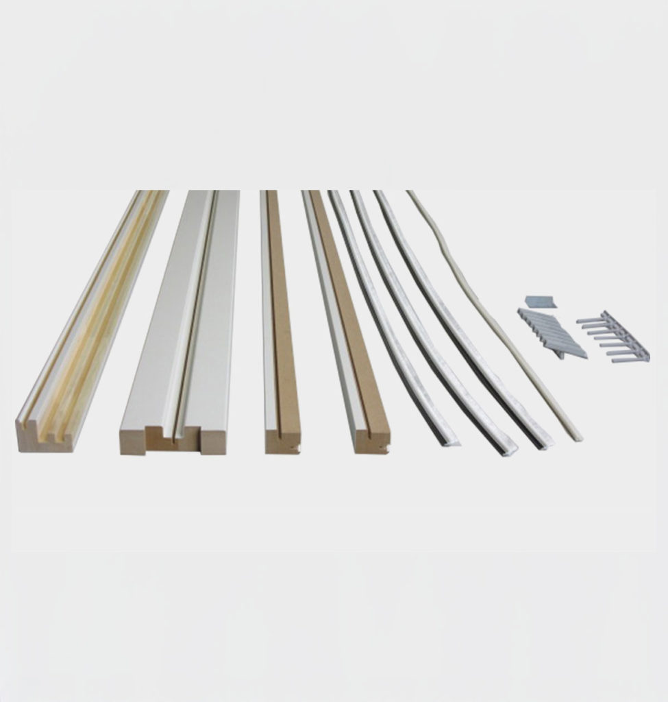 Habillage Classic ECLISSE pour porte coulissante verre