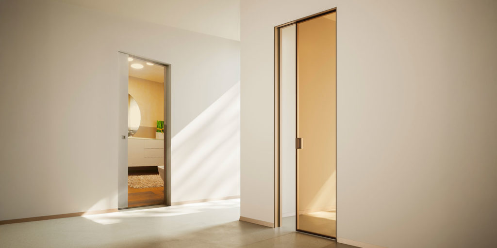 Les portes coulissantes offrent une solution pratique et esthétique pour séparer les espaces tout en garantissant luminosité et flexibilité.