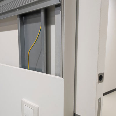 Châssis Syntesis Line et Luce avec enduit d'apprêt