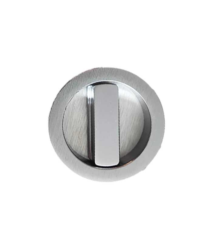 ECLISSE poignée chromé satiné rondo kit 1.40 à condamnation