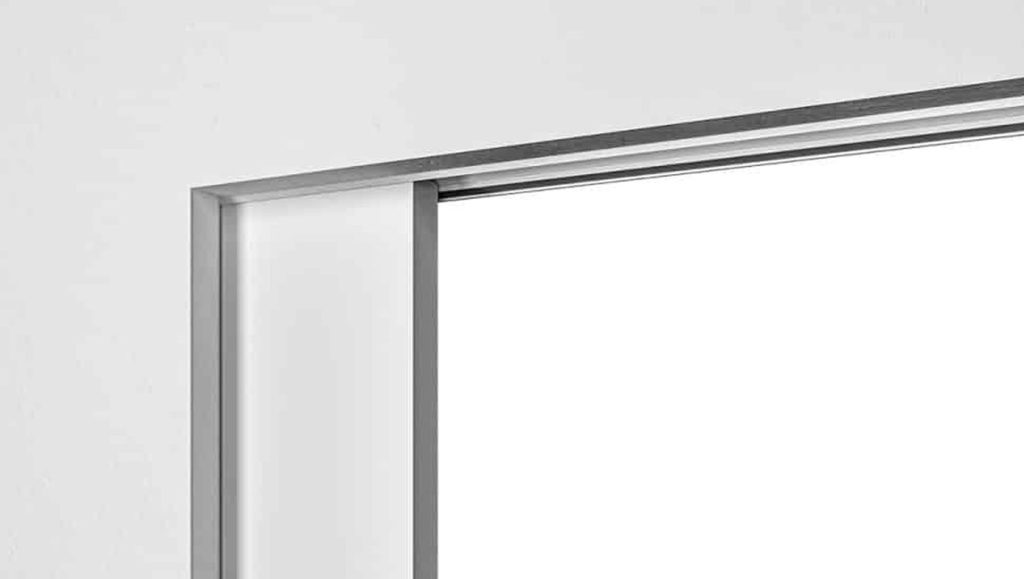 Styles des portes coulissantes de la collection Syntesis, les portes invisibles