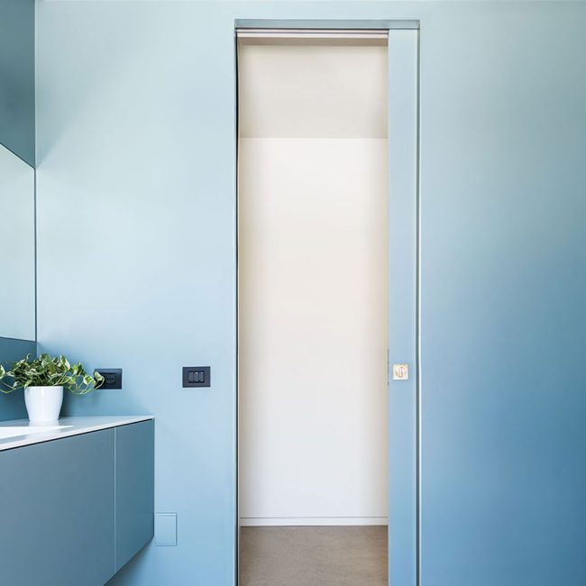 Porte coulissante pour salle de bain, quelles solutions